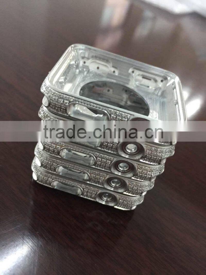 Gold case for apple watch luxury gold and 18 karat rose gold housing