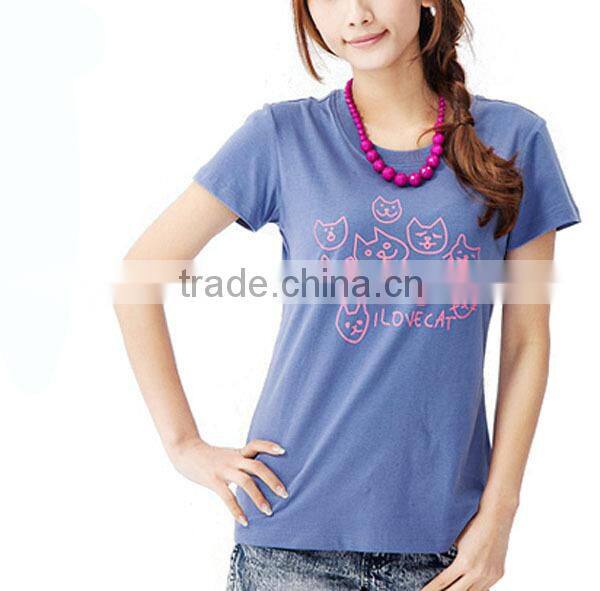 Custom wholesale cotton woman knitwear 2014(YCT-B0466)