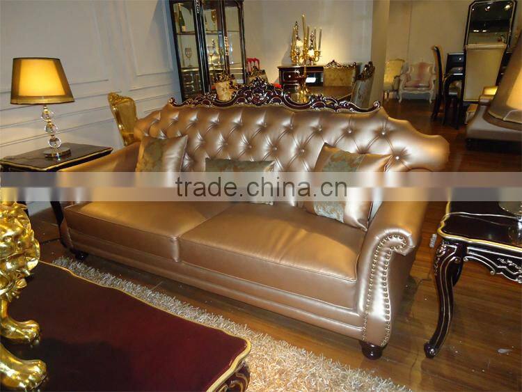high quality 5428# antique classic fabric sofa
