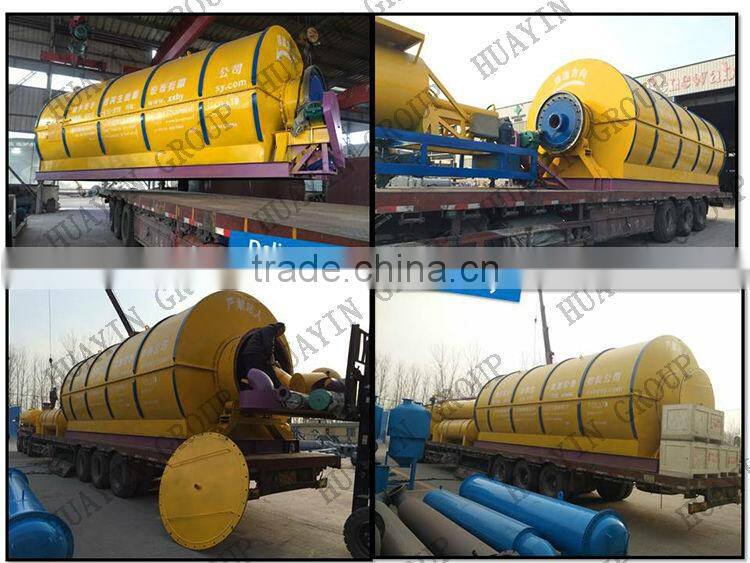 Install in Greece Scrap Plastic pyrolysis to diesel plant