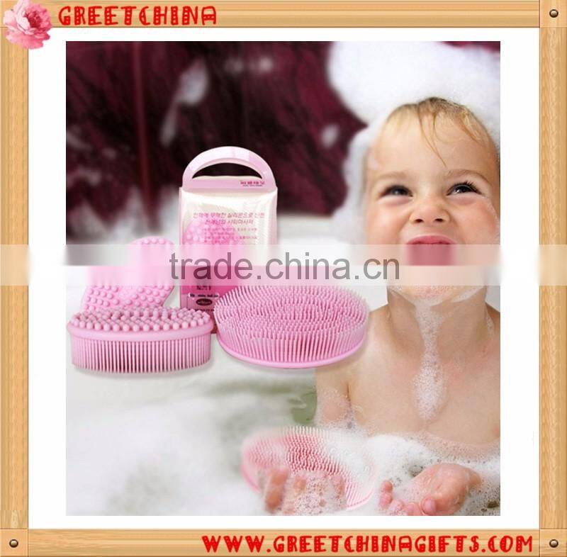 Shampoo Brush, Silicone Baby Head Massage Hair Comb Wholesale for Baby
