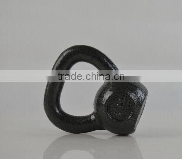 2kg 4kg 6kg 8kg 10kg Black painted kettlebell supplier
