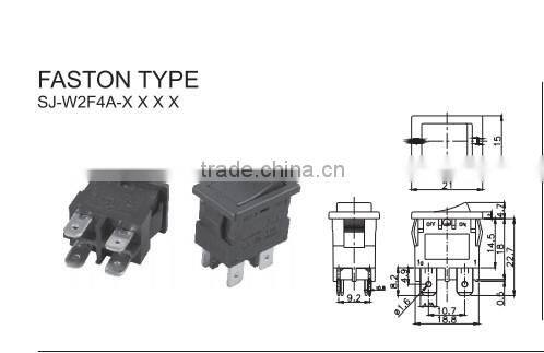 EDK SJ-W2F4A Rocker switch