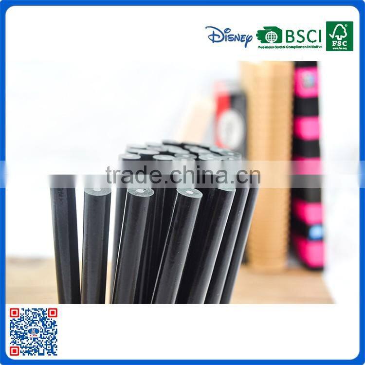 2016 cheap wax carving HB pencil with metal diamond