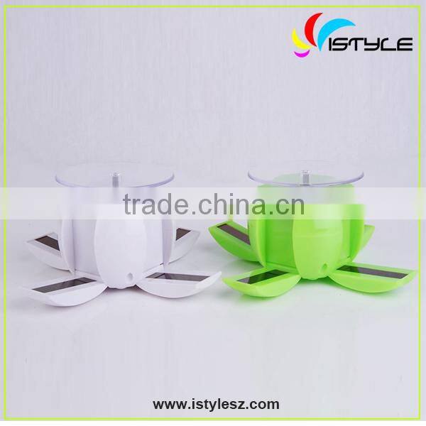 2015 hot selling Solar powered new design display stand for displaying small accessories