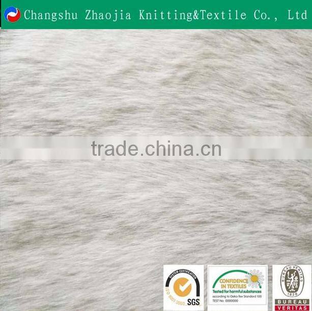 Latest wholesale 100% polyester faux fur fabric for garment fabric