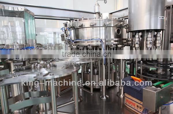 PET / glass bottle carbonated cold drink bottling plant