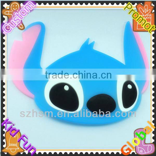 Cheap Cartoon custom souvenir PVC coatser