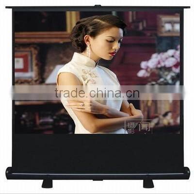 Extension Pole floor portable projector screen/projection screen
