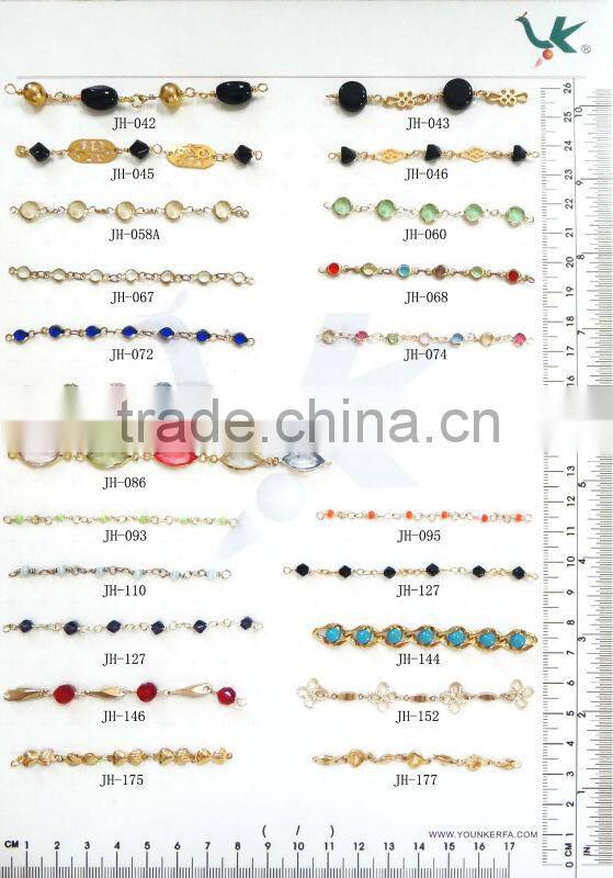 DIY Beaded Cluster Brass Chain Used for Jewelry, Garment, Light, Curtain, handbag