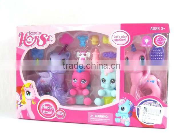 lovely horse pony toy, plastic horse toy, pony horse WW3604858