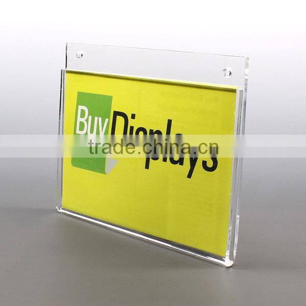 V Style acrylic tent card holder, acrylic name plate holders