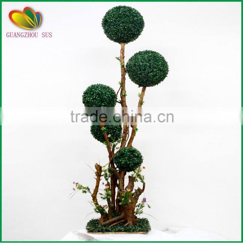 high quality artificial topiary grass ball grame sale