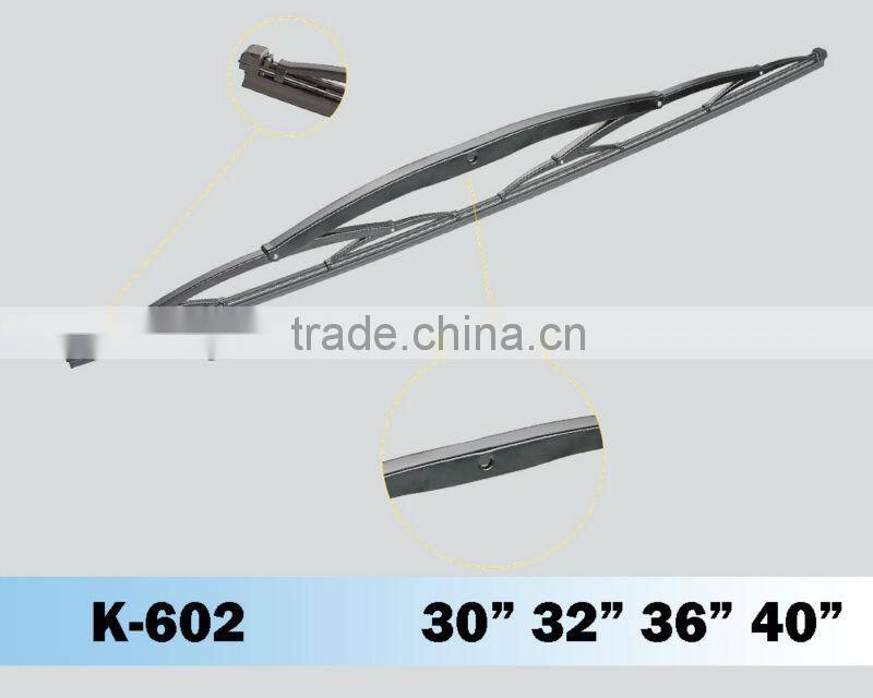 K-602 Tractor Wiper Blades truck wiper blade,double windshield wiper blade