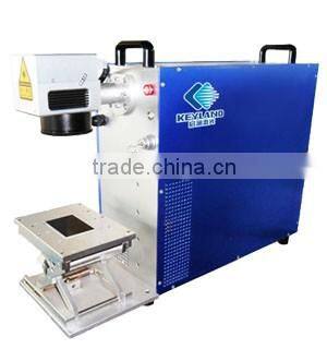 Portable 30w 20w 10w fiber laser marking machine for laser engraving metals plastic ceramic