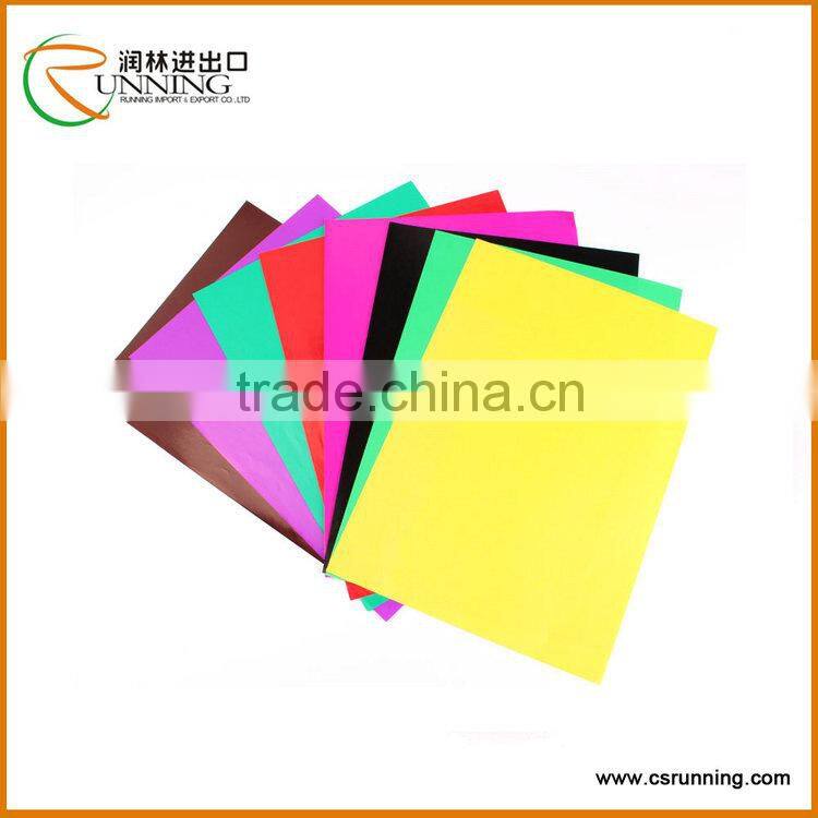 Colored aluminum foil paper/metallic paper