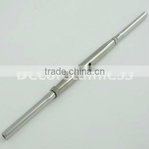 Commercial wire rope turnbuckle