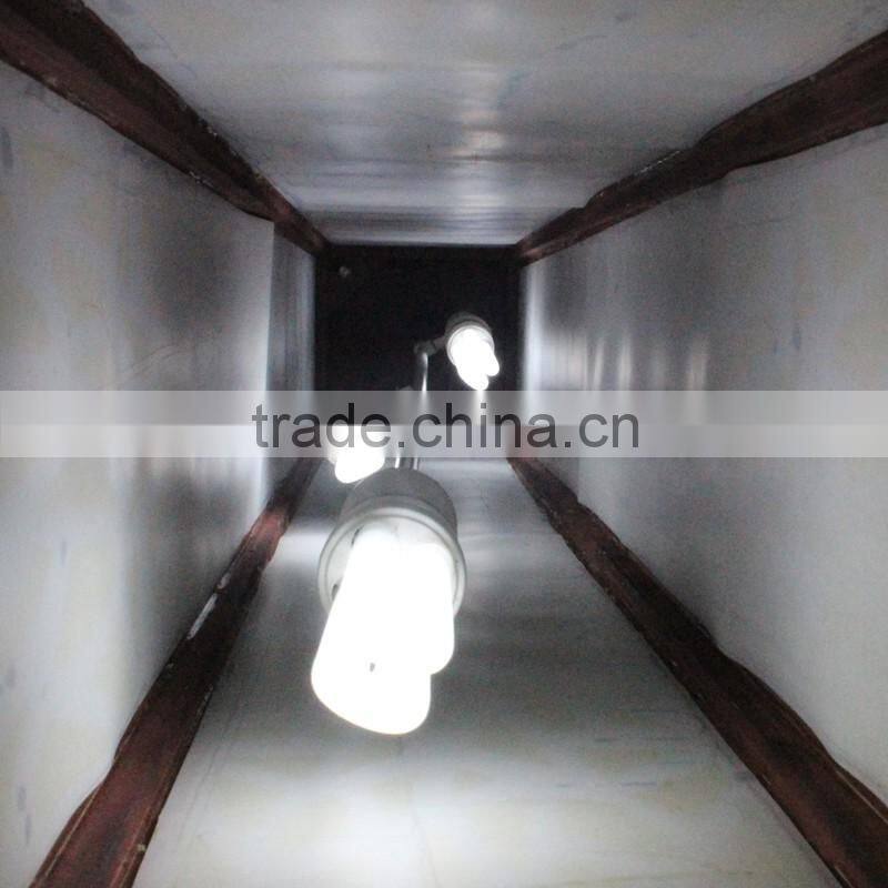 2016 Floor Standing Lamp, Wooden LED Tripod Floor Lamp in Brown Color