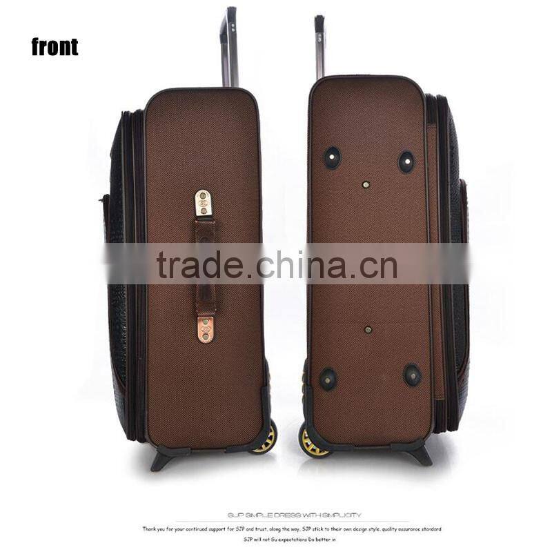 Hot Sell PU Leather Luggage Factory In China