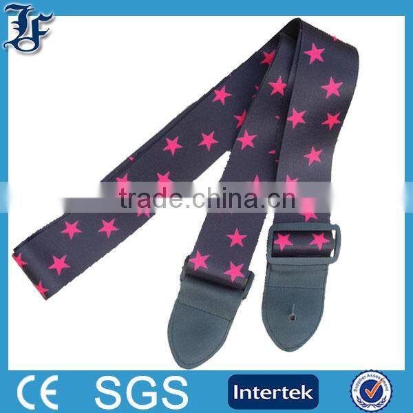 Custom guitar strap in printing lanyard