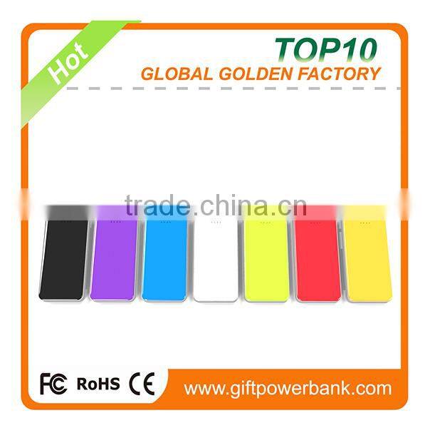 Hot Sales portable 4000mah power bank from BSCI/IOS:9001 Factory
