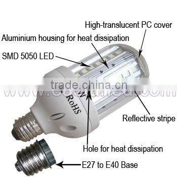 Top Led light The beautiful Yellow color e27 smd led corn light bulb Hot selling !!!