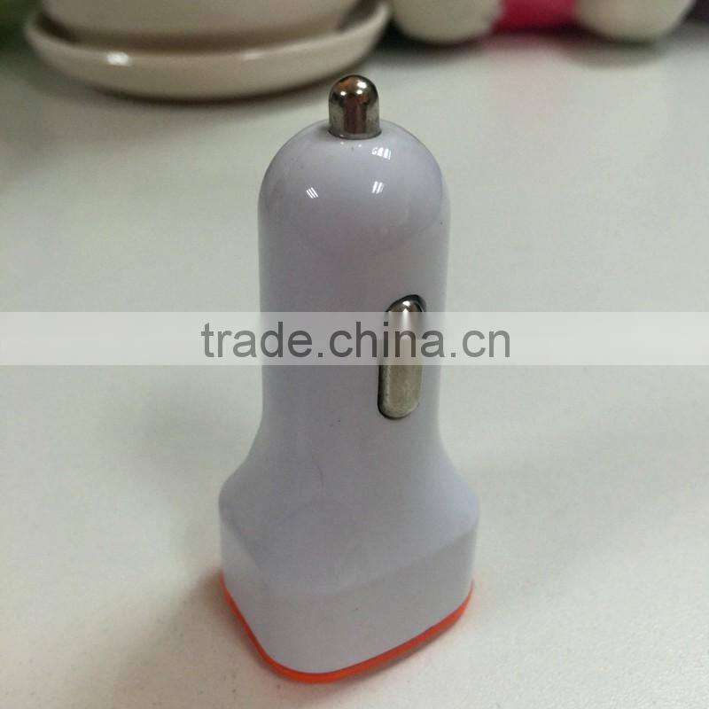 Dual usb universal 5V 2.1A phone car charger led 2 port usb car charger