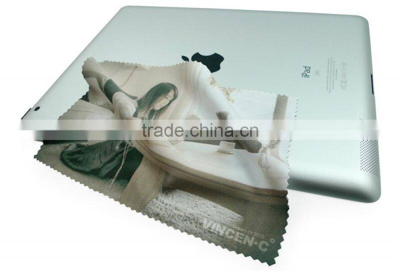 2016 custom print microfiber cleaning cloth