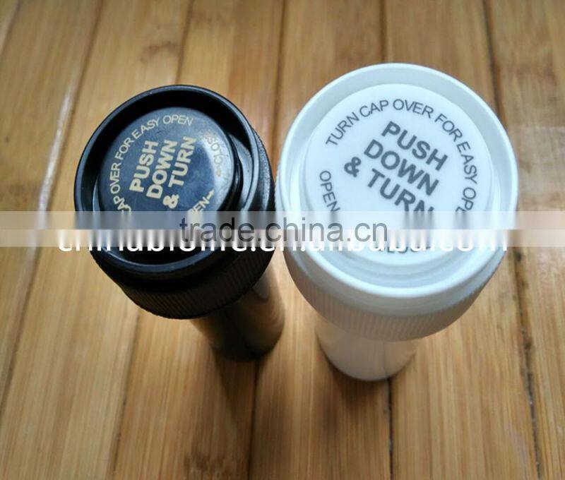plastic reversible cap,secure reversible vials