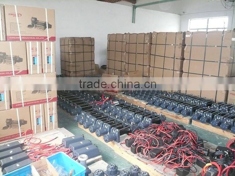 high performance 4x4 parts small mini winch for car 3000lb mini 12v electric winch