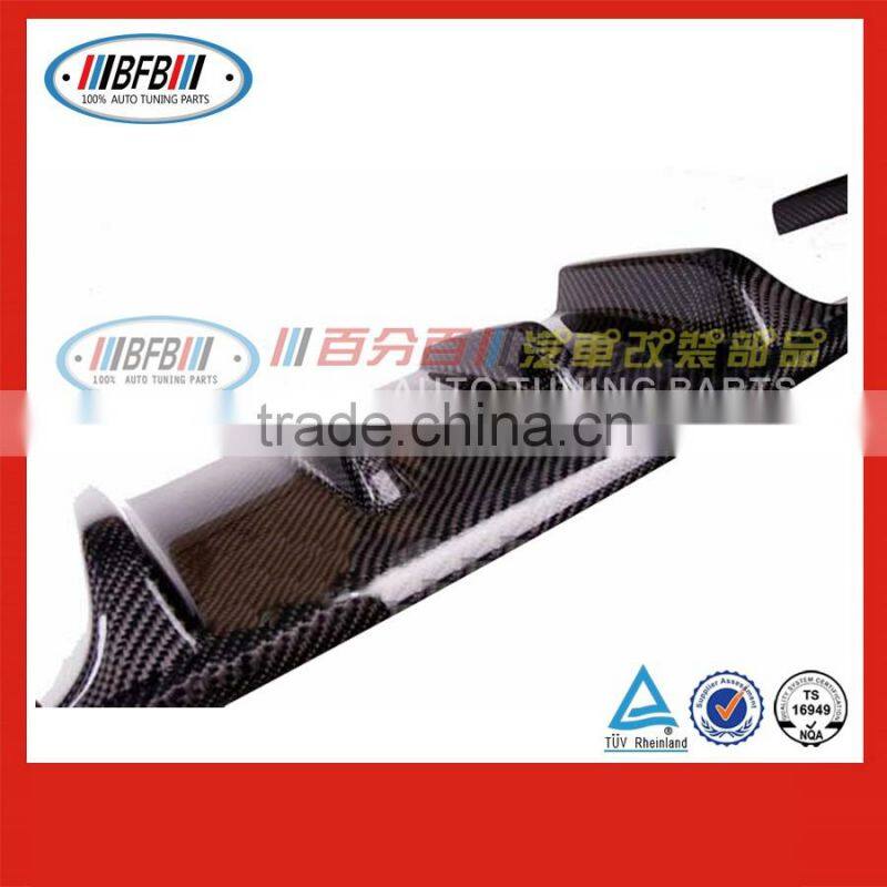 carbon fiber E92 HM style 2006-2012 rear bumper guard FOR BMW 3 series bumper diffuser