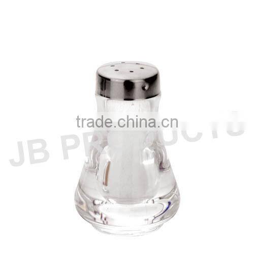 Acrylic salt pepper shakers with stainless cover
