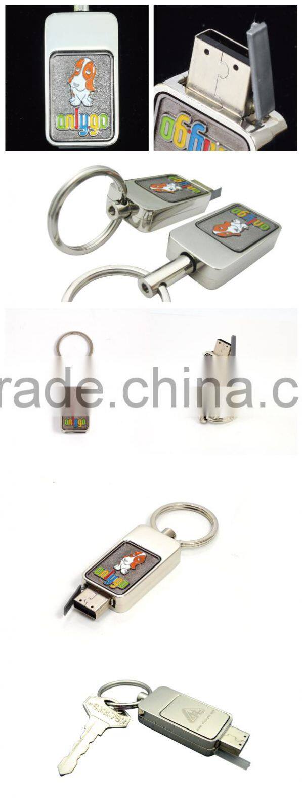 Factory Price nickle 16GB custom made USB With Custom Logo