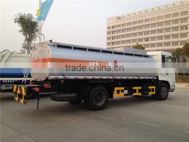 Dongfeng 2 axles oil tank truck for sale in south america, russia