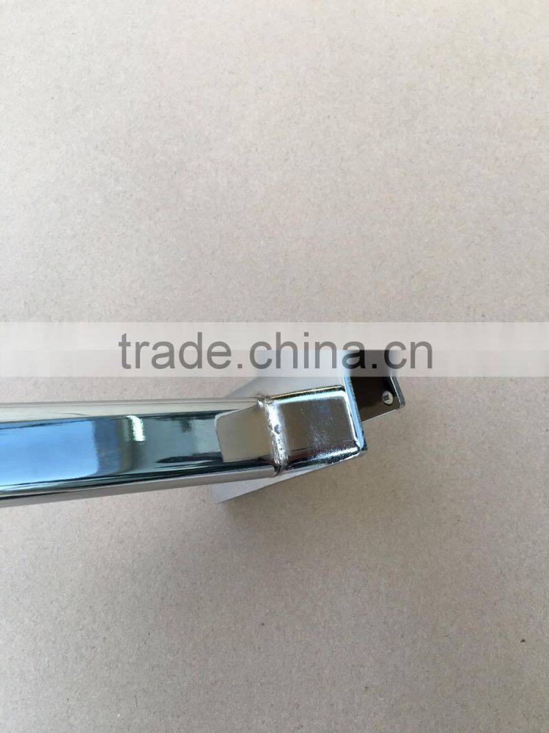 T-Rail Chrome Hanging Rail Metal Hanger Pegboard Hook