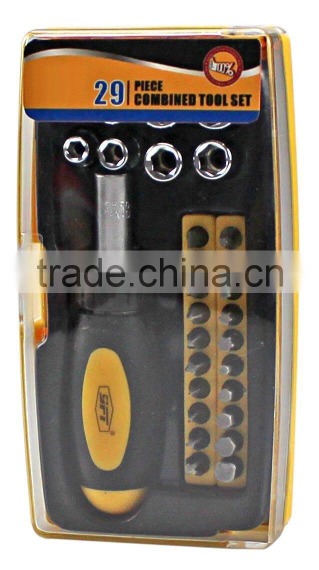 2015 29pcs ratchet screwdriver bit set rachet set