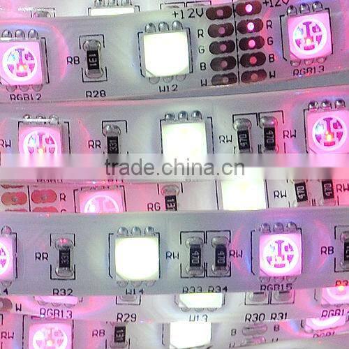 color changeable 60leds/m 72leds/m waterproof IP65 SMD 5050 RGB+CW flex Led strip