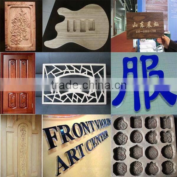 Jinan High Precision CNC Router Machinery ATC Furniture Woodworking with Rotation Spindle