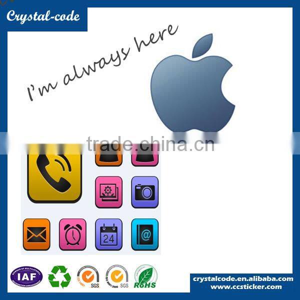 Mobile phone warranty sticker,led flashing sticker