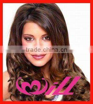 Fashion Human Hair Full Lace Wig Brazilian Hair Virgin Remy Brazilian Hair Hair Extension