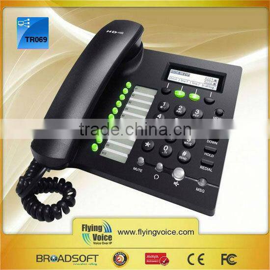 Flyingvoice IP622W wifi ip phone with 10 DSS keys with BLF function with 2 lines sip accounts