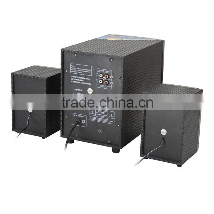 cheap price 2.1 Multimedia computer Speaker with USB/SD/FM/remote control