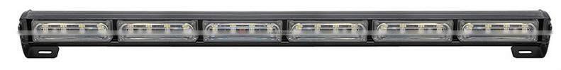 Emergency Vehicle LED Traffic Advisor Strobe Light bar, LED Directional Warning Strobe Light Bar(SR-DL-812L-6)1W per LED