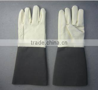 Light color furniture leather welding working glove