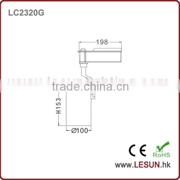 2016 New product 3 Wire 20W COB Gallery Track Light LC2320G