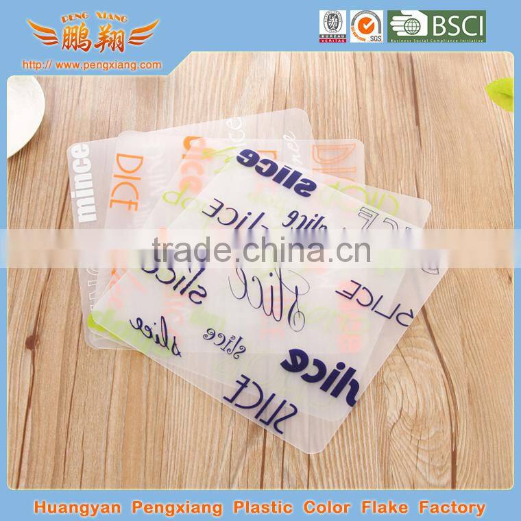 pp plastic material cutting board