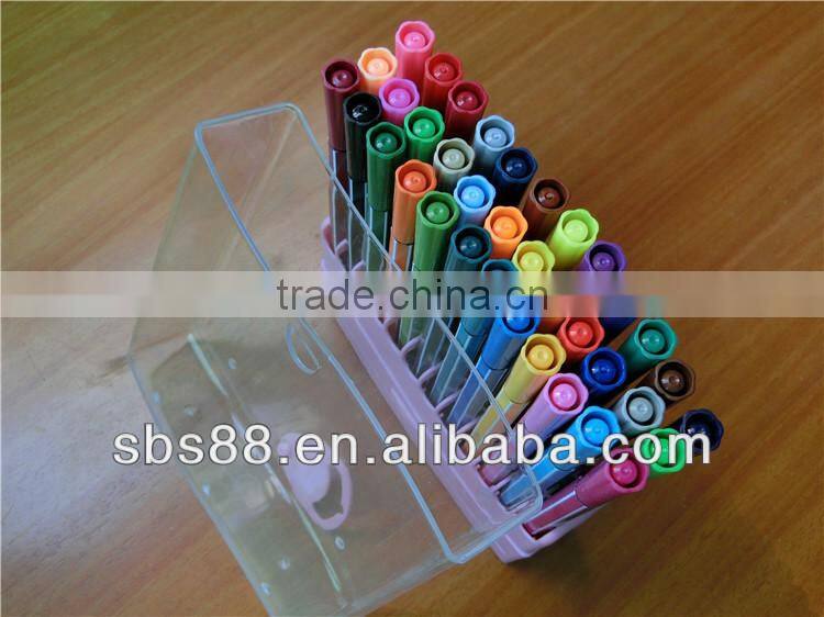 36 color corrugated shape of water color pen