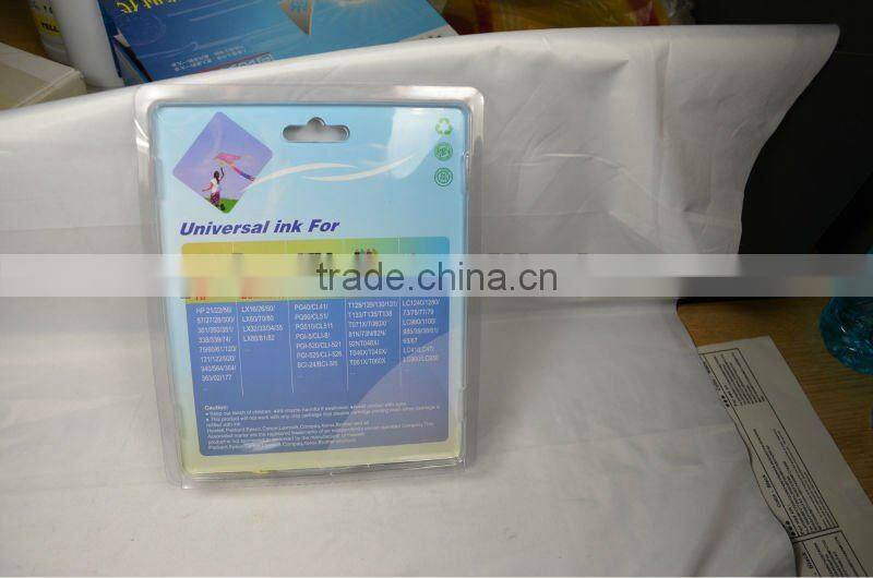 Inkjet refill kits in blister packing 3 colors