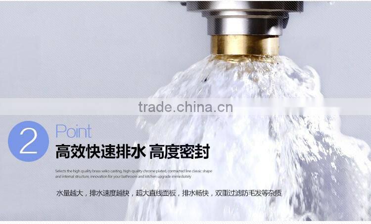 LABRAZE LE8404H bathroom/kitchen brass floor drains with Antique brushed