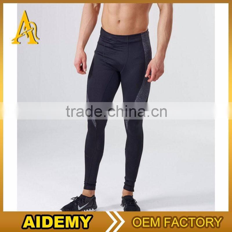 OEM Sport Long Sexy Tight Pants Male Athletic leggings for men gym